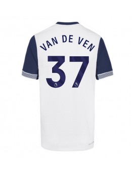 Billige Tottenham Hotspur Micky van de Ven #37 Hjemmedrakt 2024-25 Kortermet